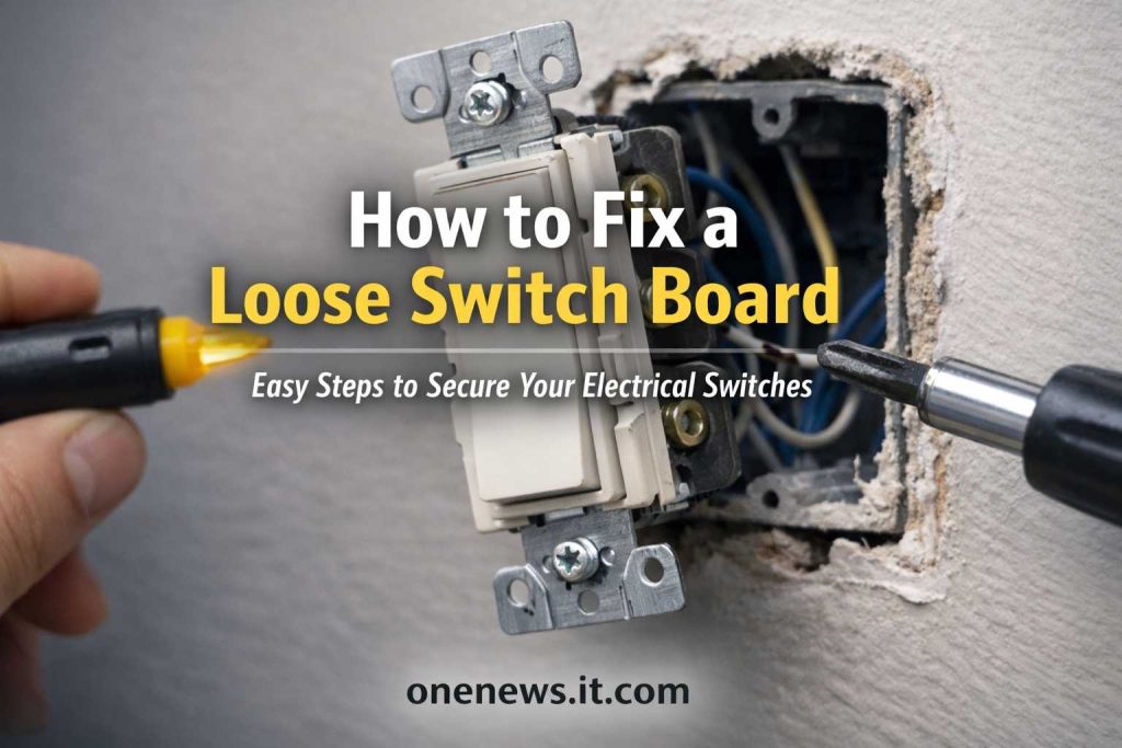 Fix a Loose Switch Board